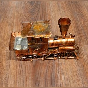 Vintage Sankyo Copper Train Music Box, New